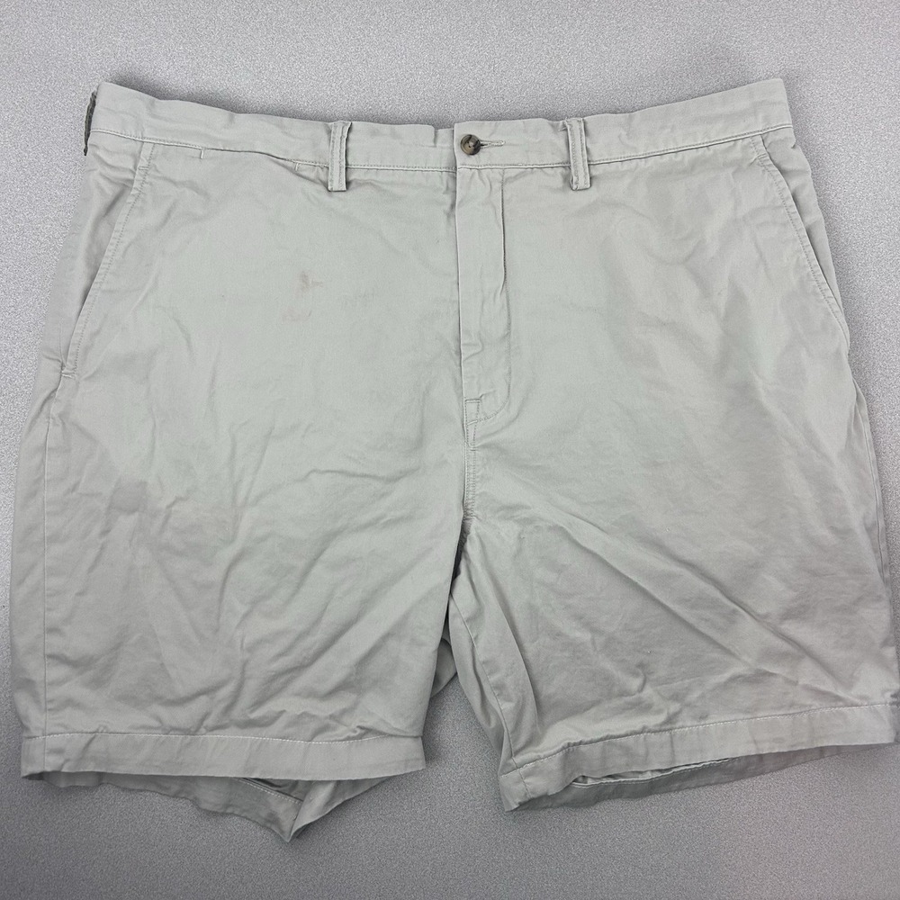 Polo Golf Ralph Lauren Men's Shorts 42 Khaki Cotton‎ Twill Stretch Classic Fit